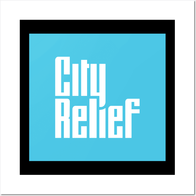 City Relief Square Wall Art by cityrelief